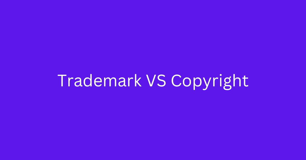 trademark and a copyright