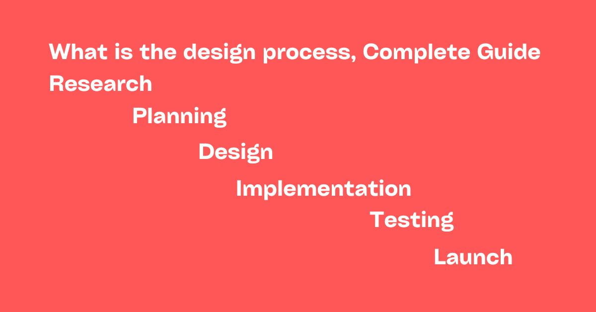 What is the design process, Complete Guide
