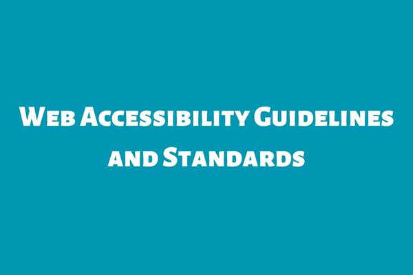 Web Accessibility