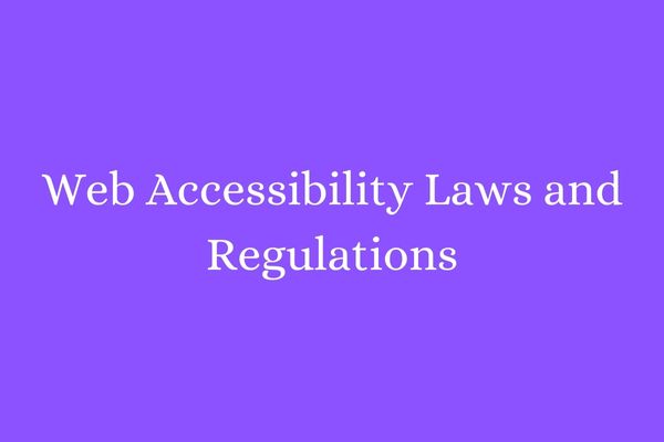 Web Accessibility