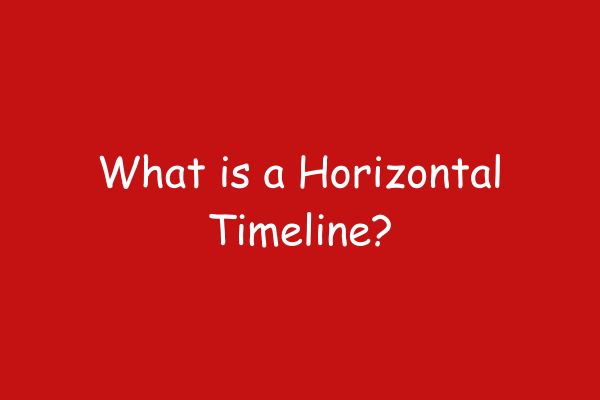 Horizontal Timeline CSS Responsive