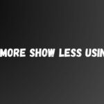 Show More Show Less Using CSS