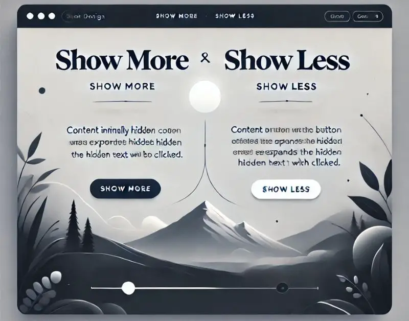 In this article, we will walk through how to create a "Show More" and "Show Less" feature using CSS.