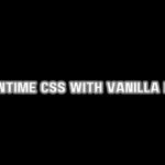 Zero-Runtime CSS with Vanilla Extract