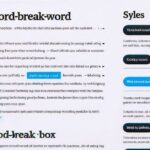 CSS Word Break