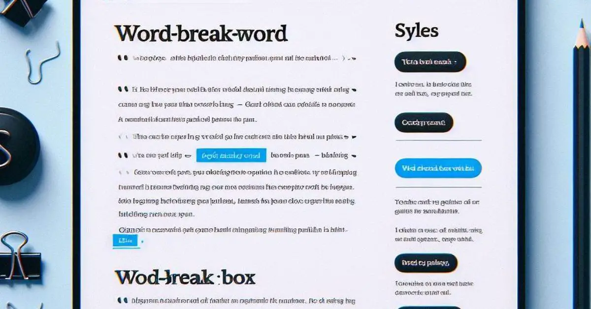 CSS Word Break Complete Guide Makemychance