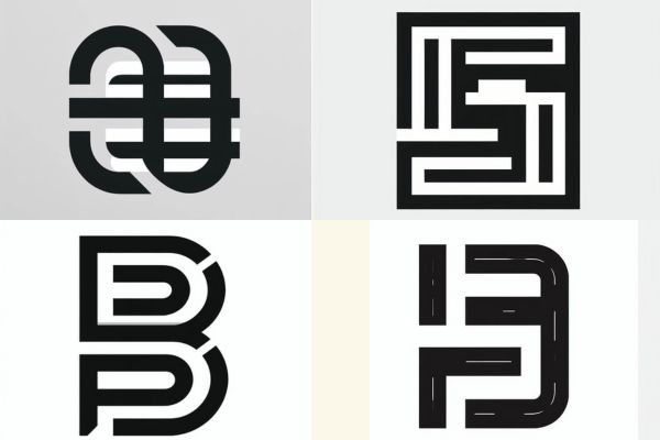 Modern Monogram Font