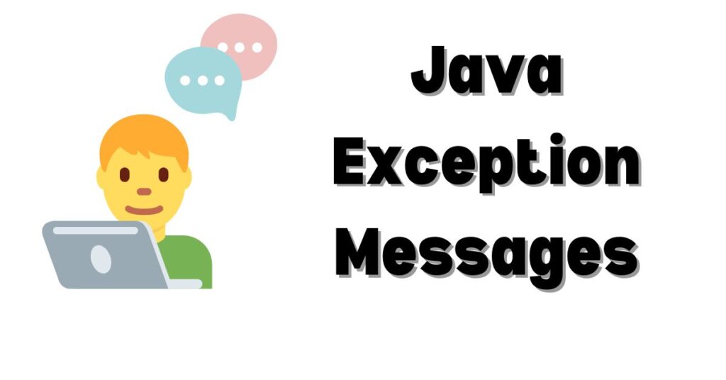Java Exception Messages