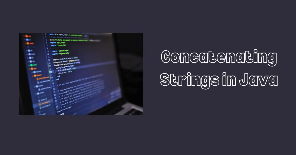 Concatenating Strings in Java