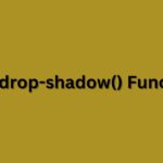 CSS drop-shadow() Function