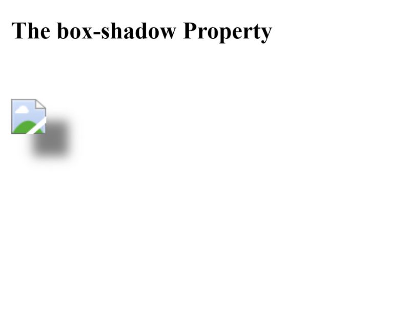 box shadow