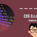 CSS Ellipsis