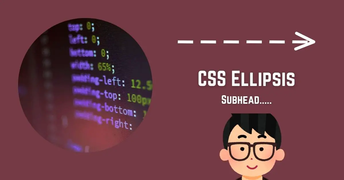 CSS Ellipsis