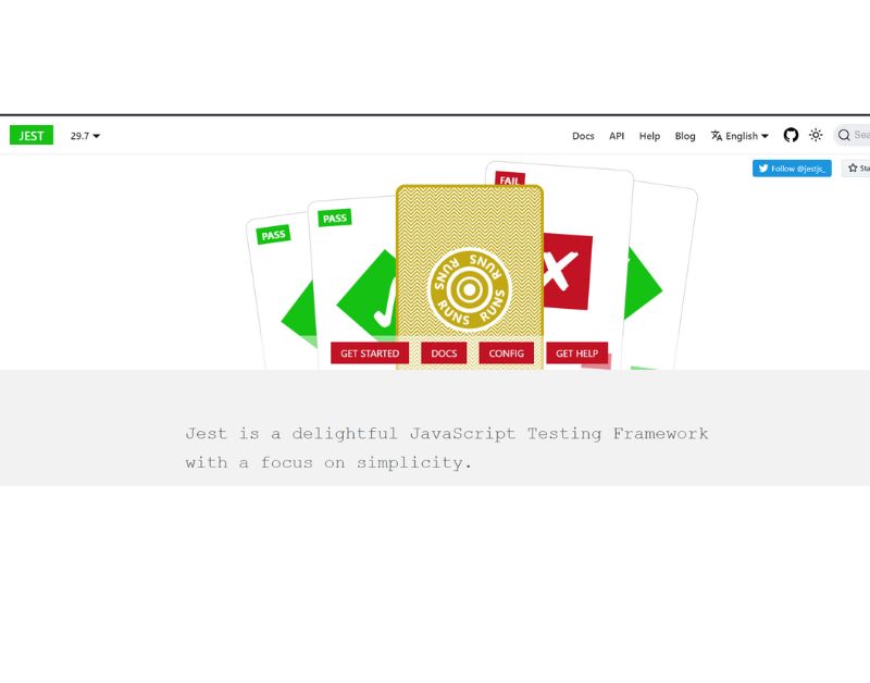 Jest is a JavaScript testing framework built by Facebook, primarily designed for React applications, but it works with any JavaScript project. It focuses on simplicity and supports snapshot testing, which ensures that UI does not unexpectedly change.