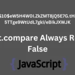 bcrypt.compare Always Returns False