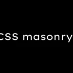 CSS masonry