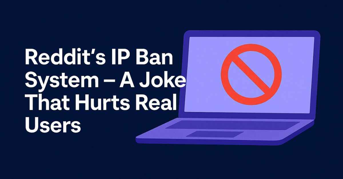 Reddit IP Ban