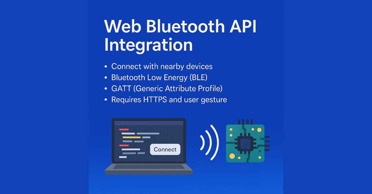 Web Bluetooth API