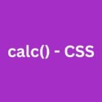 calc-CSS