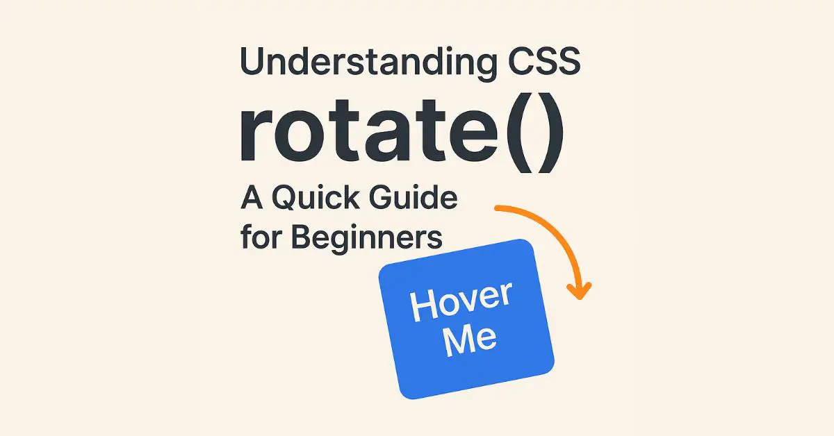 css rotate