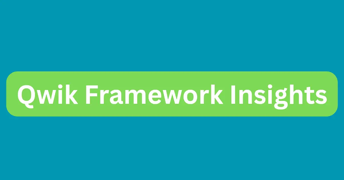 Qwik Framework Insights