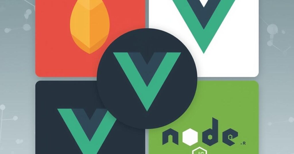 MEVN stands for MongoDB, Express.js, Vue.js, and Node.js.
This stack replaces React or Angular with Vue.js, known for its simplicity and flexibility. Vue’s learning curve is smaller, making MEVN ideal for beginners and small teams.