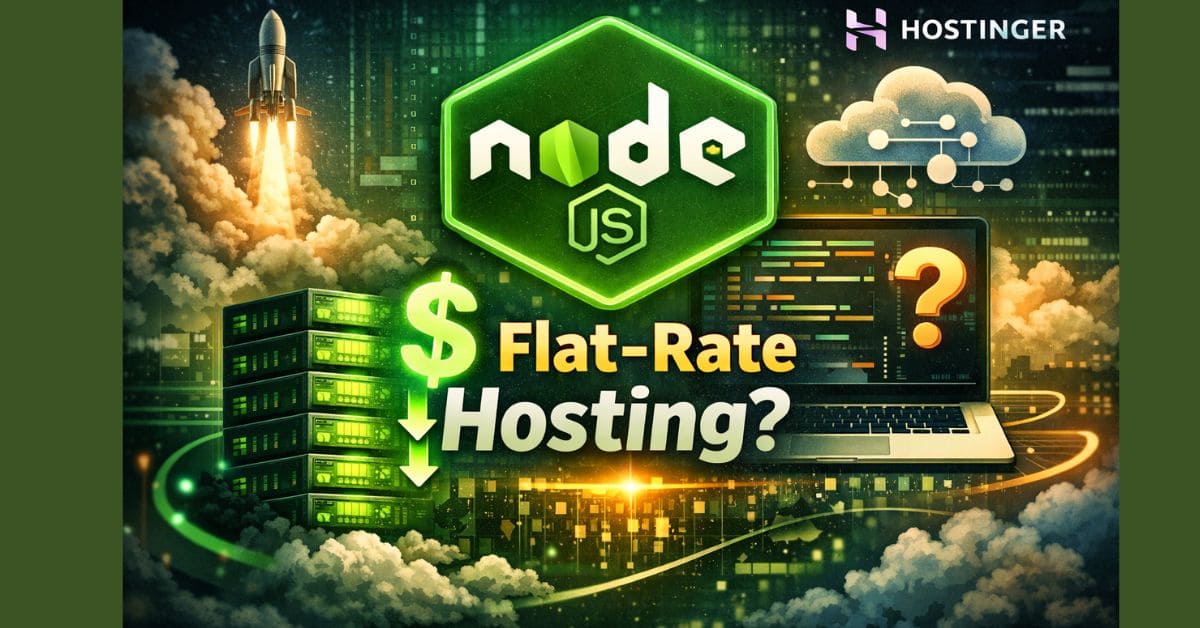If you’re a developer or startup struggling with expensive Node.js hosting, Hostinger has some great news. They’ve just launched a managed web hosting service with flat-rate pricing for Node.js apps