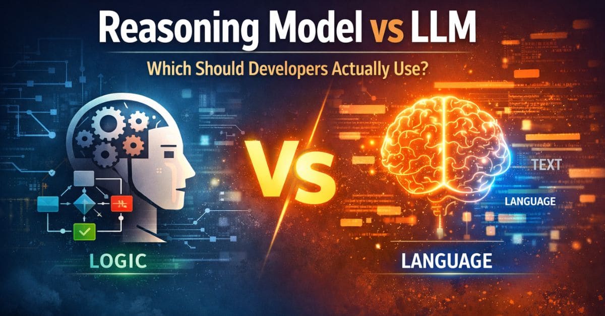 reasoning model vs llm