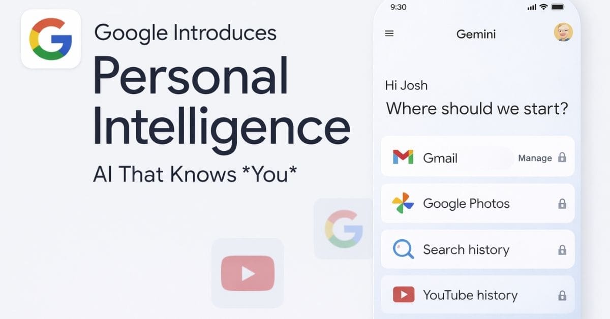 Google unveils Personal Intelligence feature