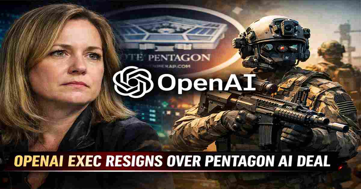OpenAI Robotics Executive Resigns After Pentagon AI Partnership